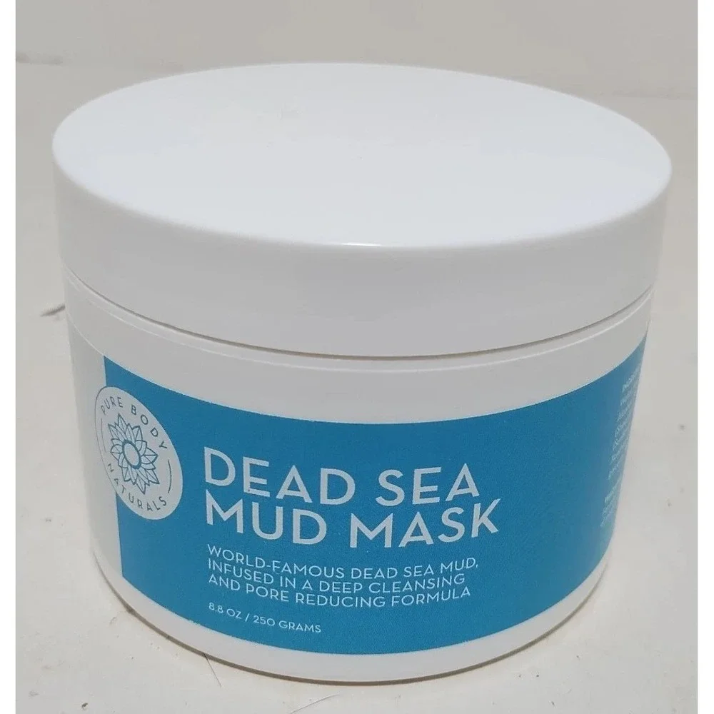 Dead Sea Mud‎ Mask 8.8 Oz By Pure Body Naturals Unisex Face Body Mask New Sealed